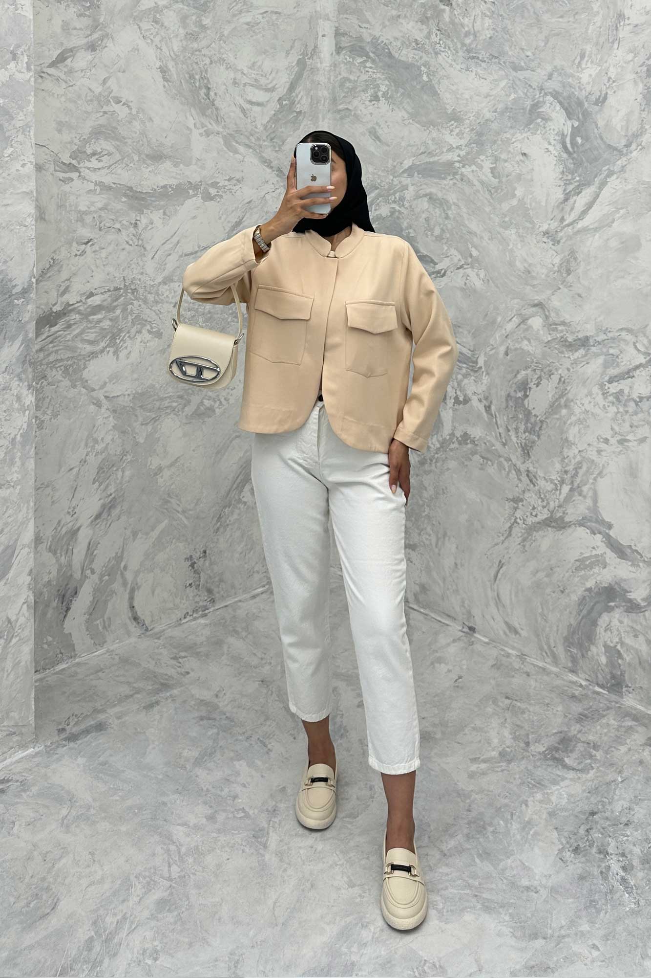 کت کراپ یقه دیپلمات مازراتی دانژه