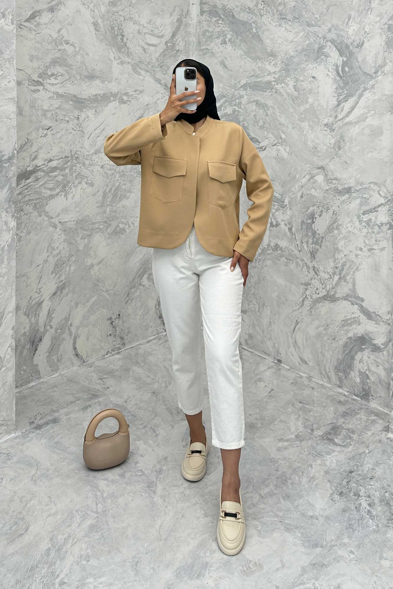 کت کراپ یقه دیپلمات مازراتی دانژه