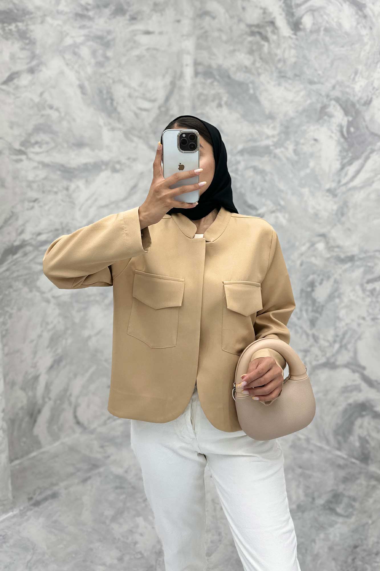 کت کراپ یقه دیپلمات مازراتی دانژه