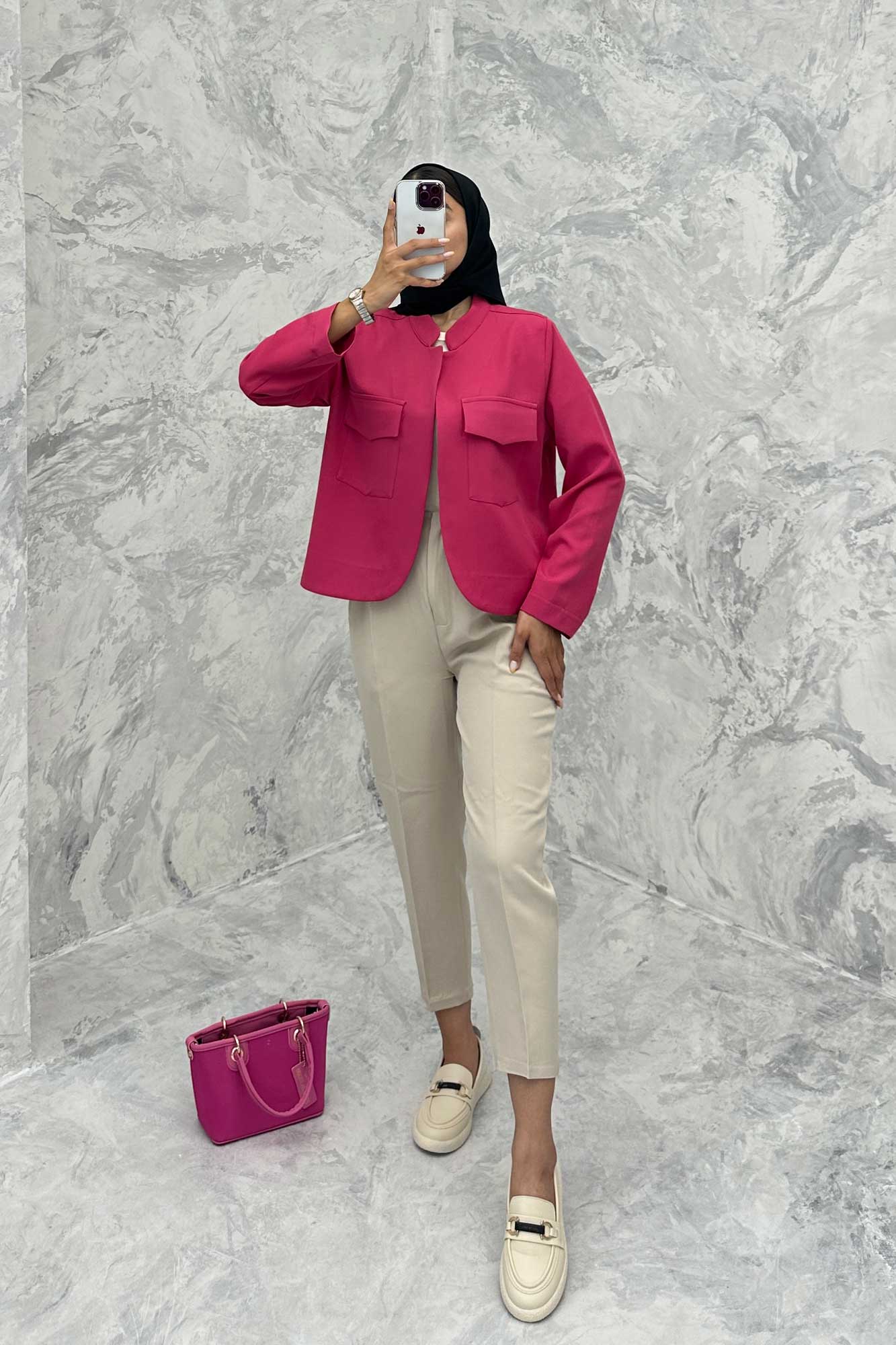 کت کراپ یقه دیپلمات مازراتی دانژه