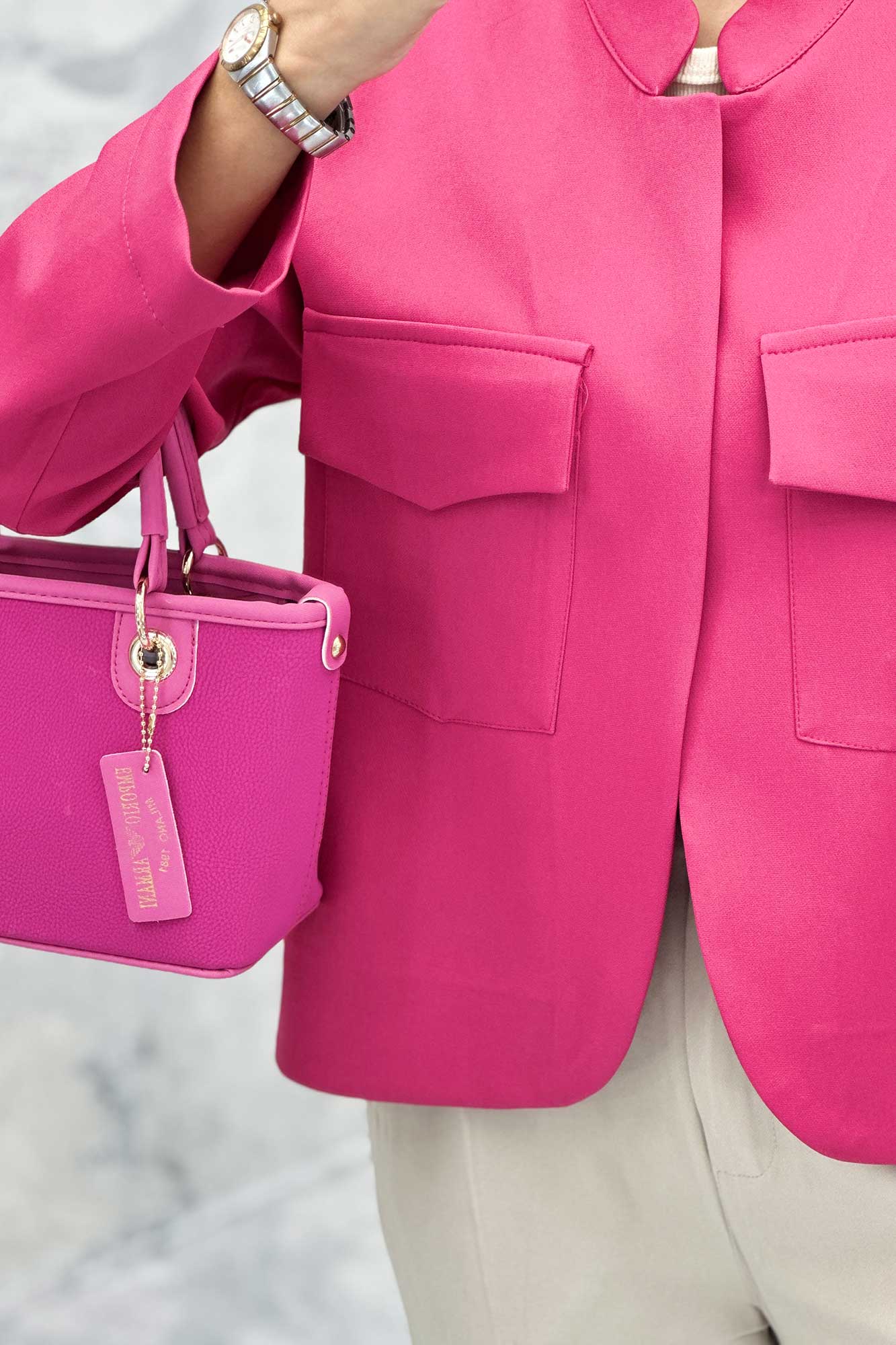 کت کراپ یقه دیپلمات مازراتی دانژه