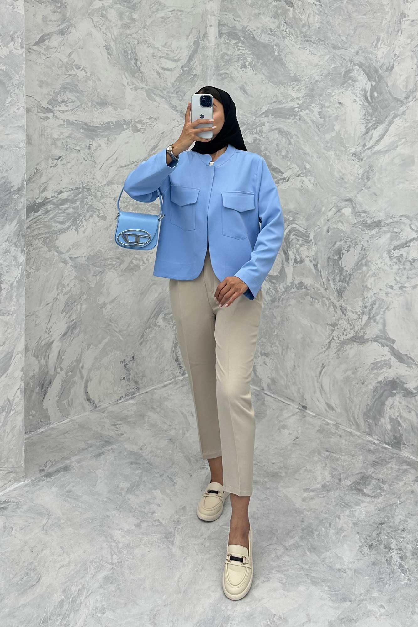 کت کراپ یقه دیپلمات مازراتی دانژه