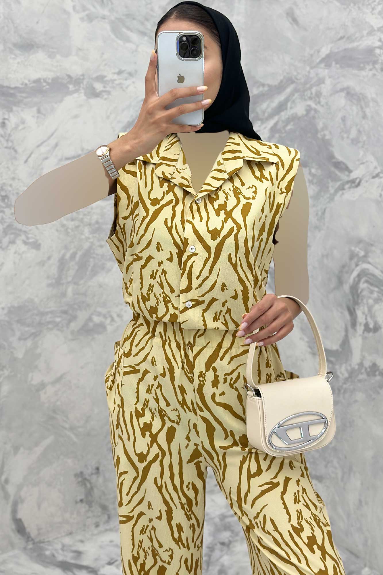 اورال ریفا کمر کش دکمه ای