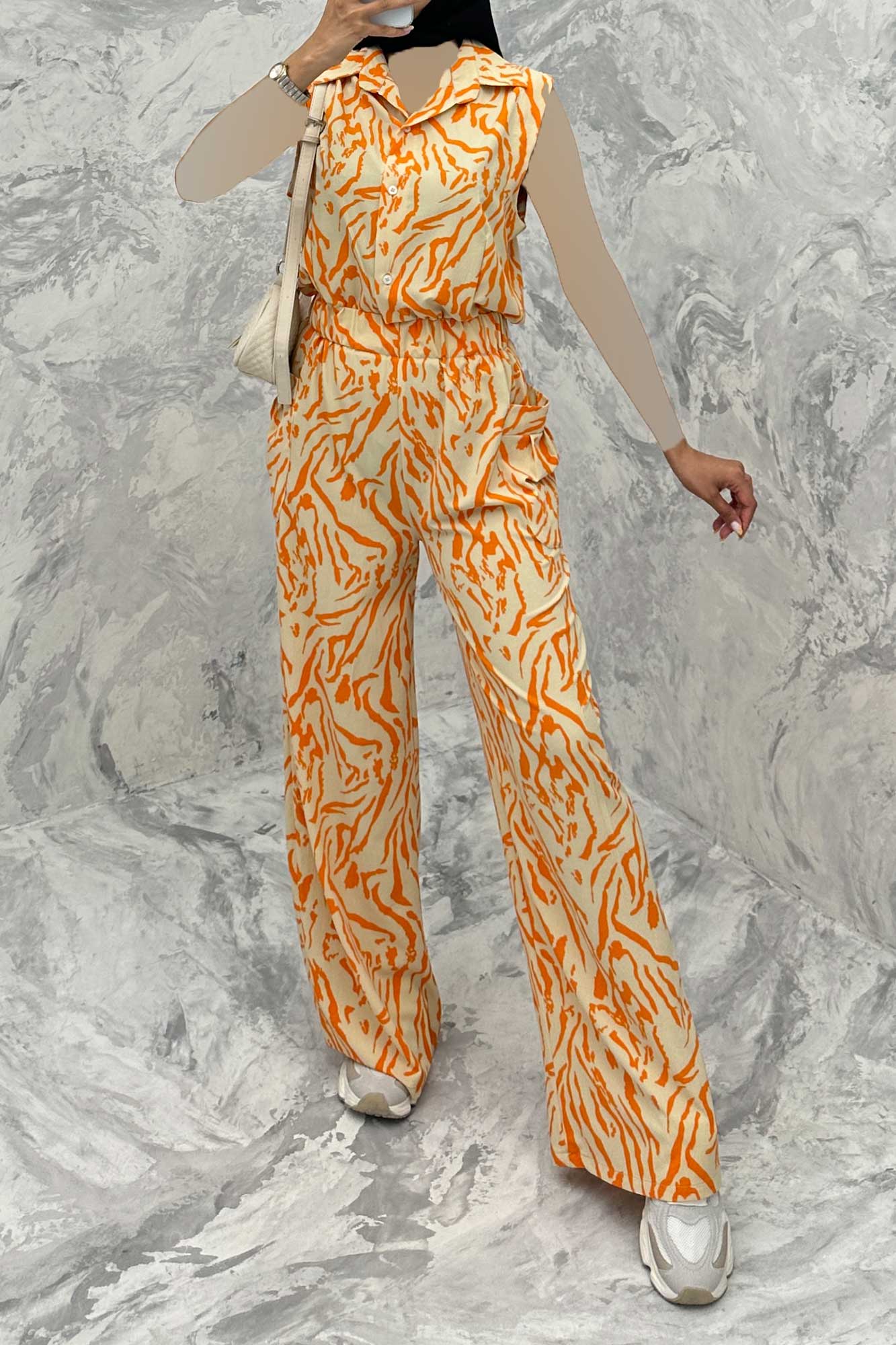 اورال ریفا کمر کش دکمه ای