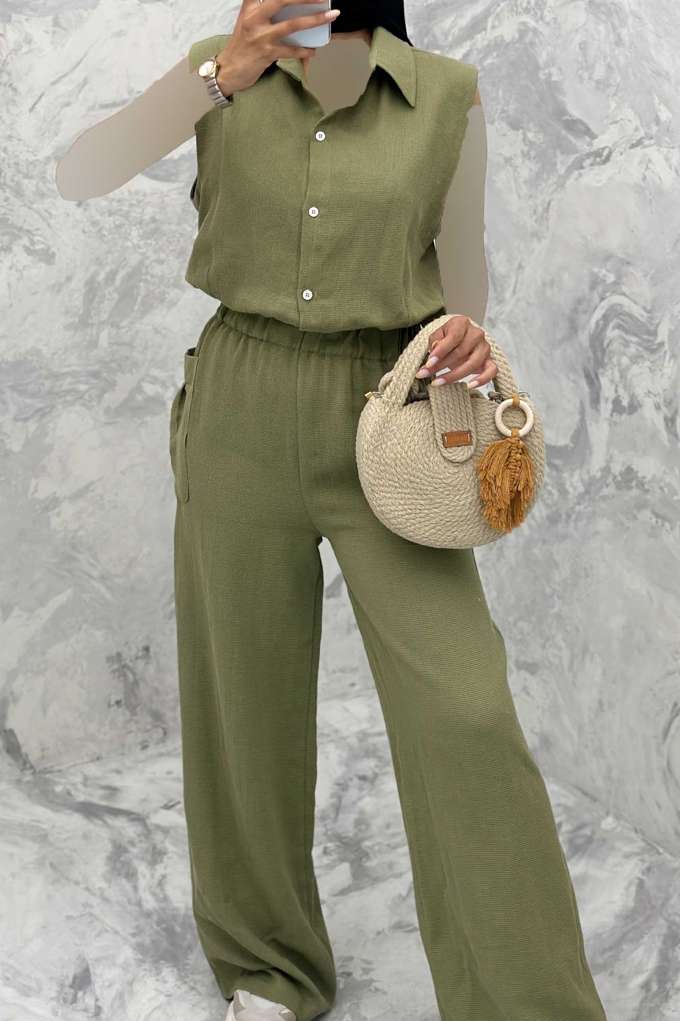 اورال کنفی کمرکش دکمه ای