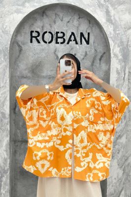 مانتو دو جیب پاکتی کیمونو ریفا