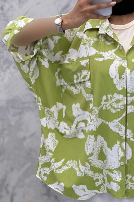 مانتو دو جیب پاکتی کیمونو ریفا