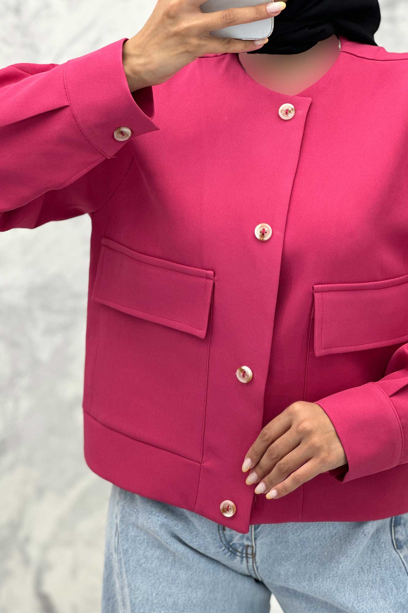 کت تک یقه گرد مازراتی میلی