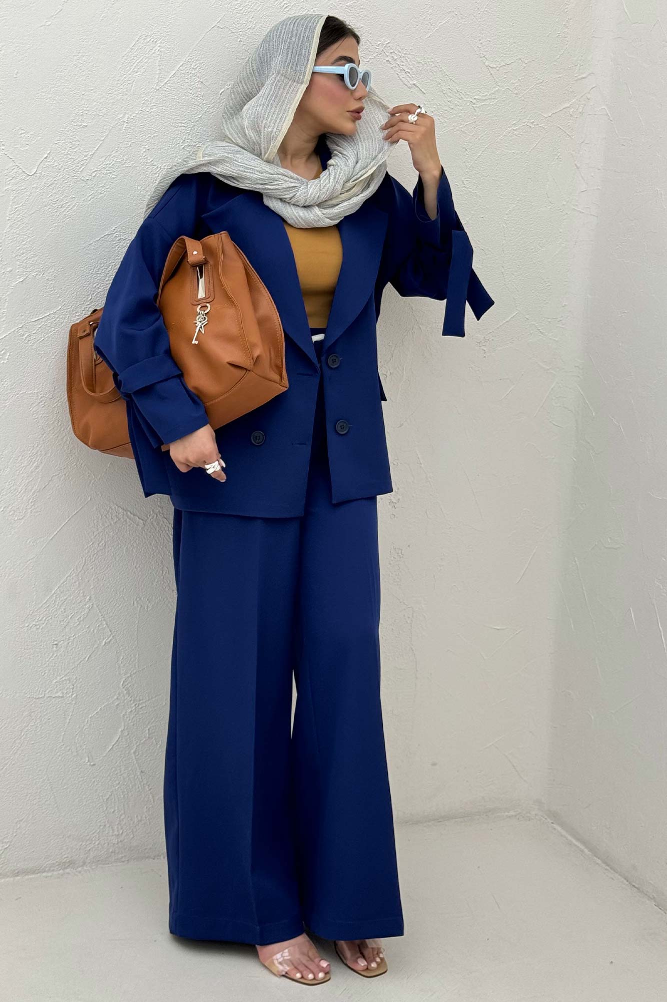 مانتو کتی آستین بنددار مازراتی کایلی