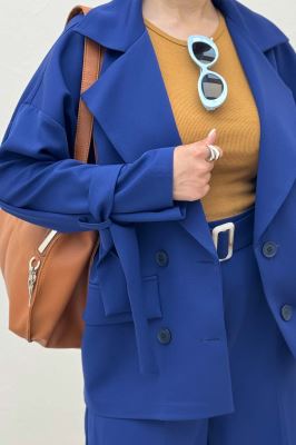 مانتو کتی آستین بنددار مازراتی کایلی