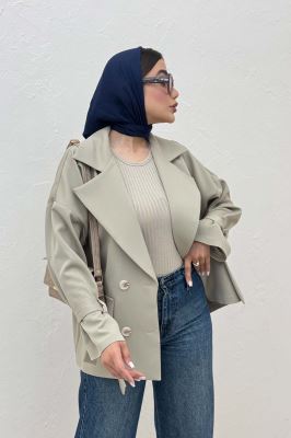 مانتو کتی آستین بنددار مازراتی کایلی