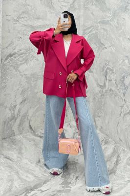 مانتو کتی آستین بنددار مازراتی کایلی