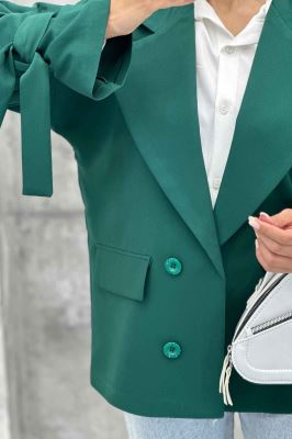 مانتو کتی آستین بنددار مازراتی کایلی