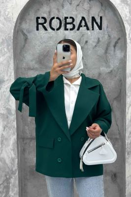 مانتو کتی آستین بنددار مازراتی کایلی