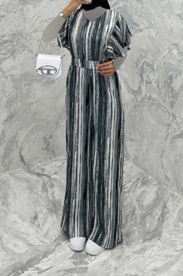 اورال حلقه چین کراش چاپی نیلا