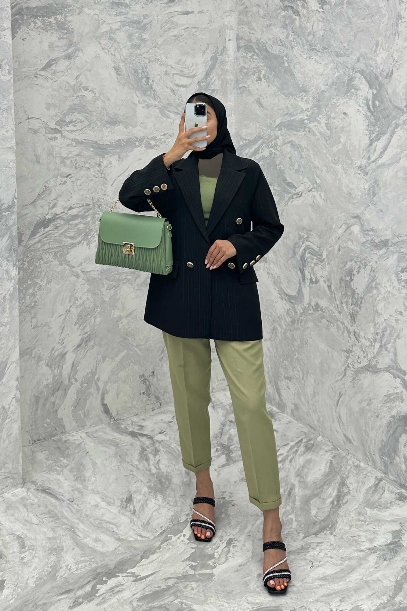 کت سه جیب مازراتی لمه برجسته دنیز