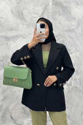 کت سه جیب مازراتی لمه برجسته دنیز