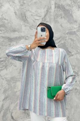 مانتو جلو بسته جودون پشت دکمه