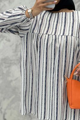 مانتو جلو بسته جودون پشت دکمه