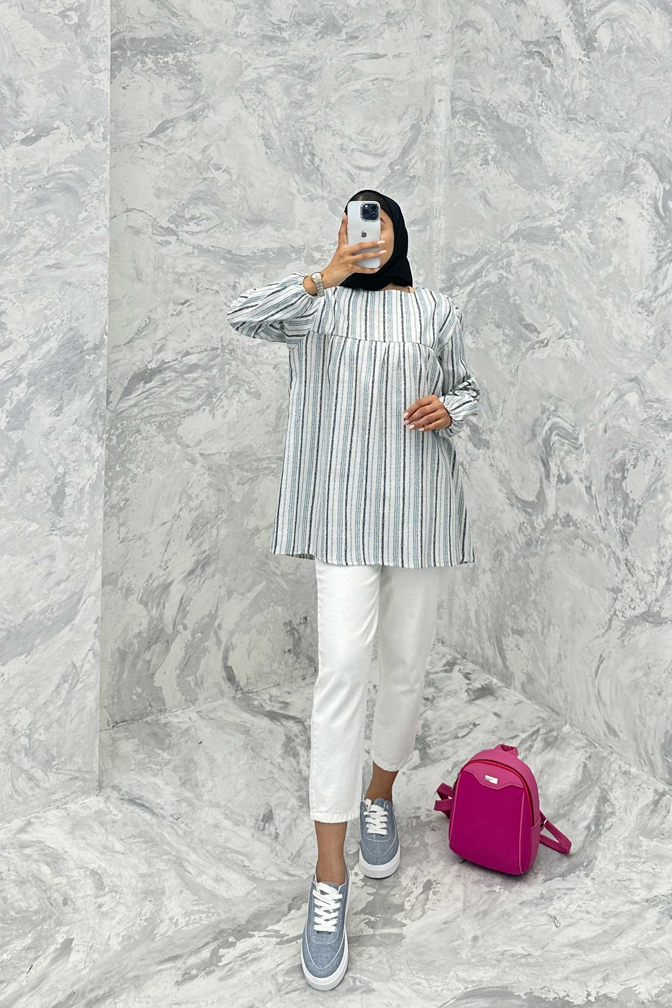 مانتو جلو بسته جودون پشت دکمه