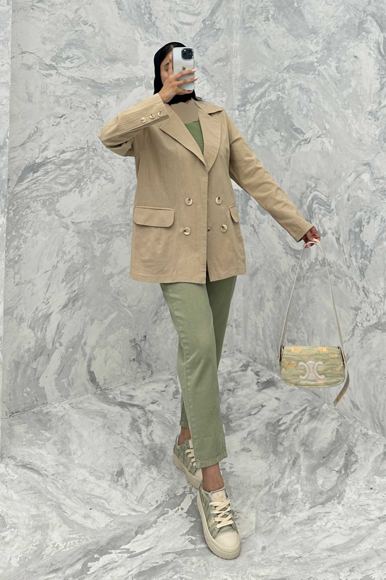 مانتو کتی دو جیب پاکتی تیتانیک ماریا