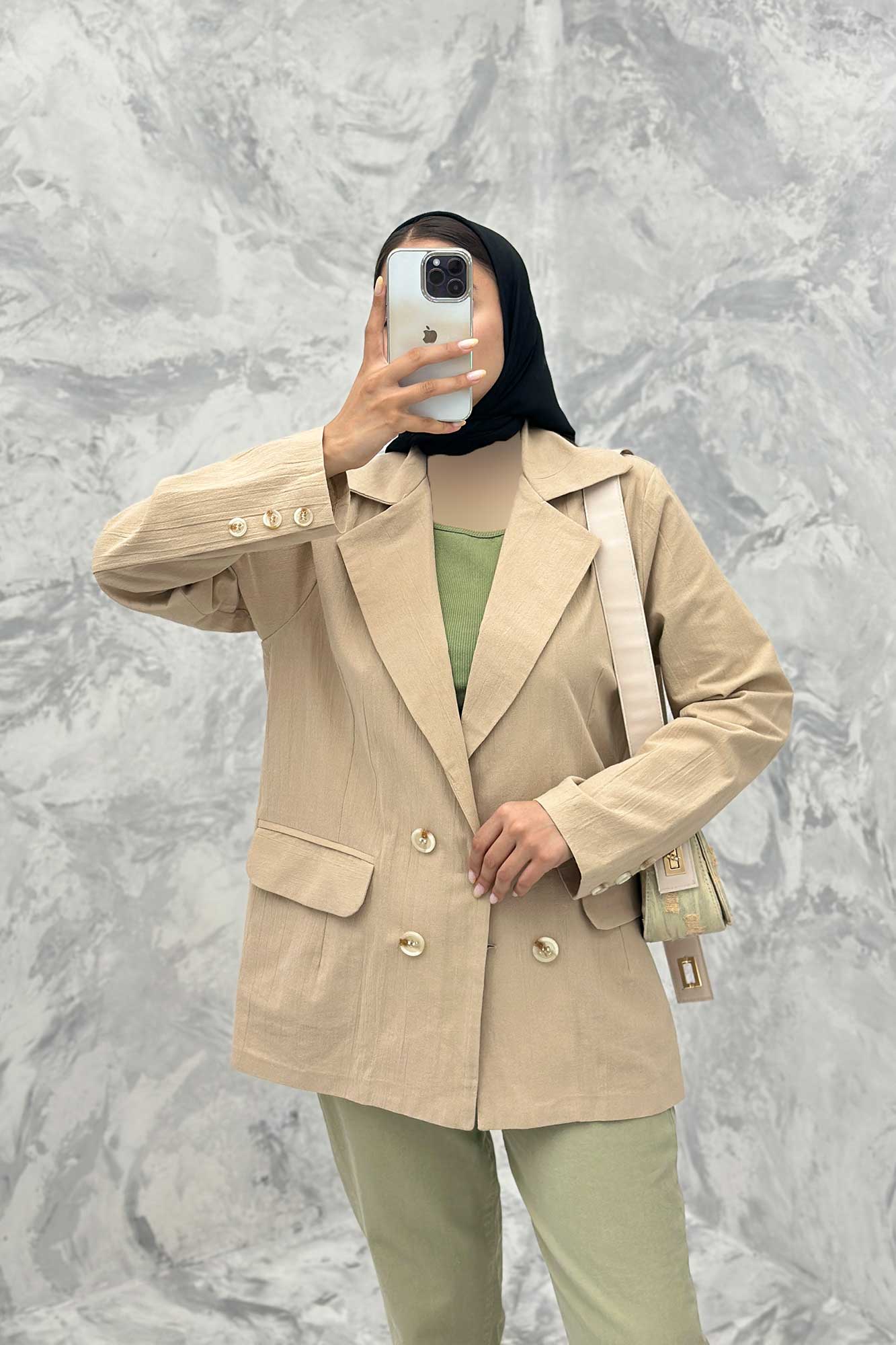 مانتو کتی دو جیب پاکتی تیتانیک ماریا