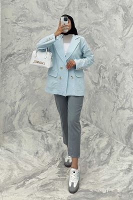 مانتو کتی دو جیب پاکتی تیتانیک ماریا