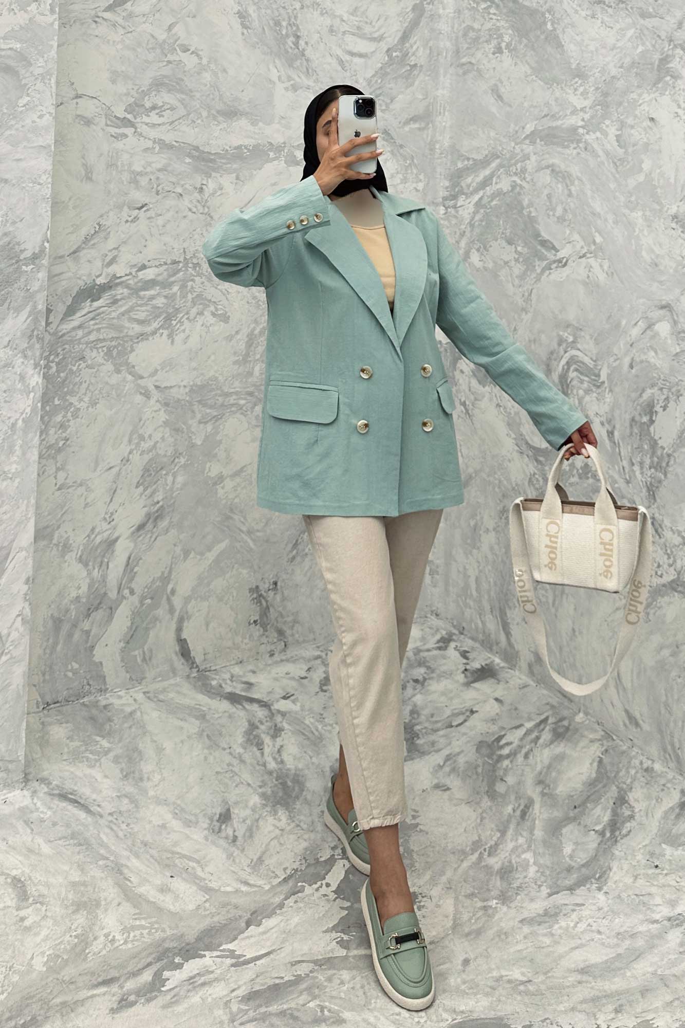 مانتو کتی دو جیب پاکتی تیتانیک ماریا