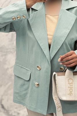 مانتو کتی دو جیب پاکتی تیتانیک ماریا