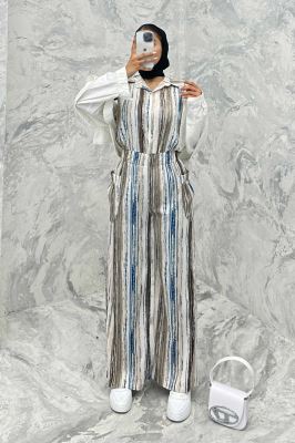 اورال کمرکش دکمه ای کراش چاپی