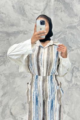 اورال کمرکش دکمه ای کراش چاپی