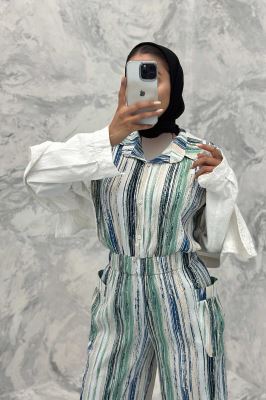 اورال کمرکش دکمه ای کراش چاپی