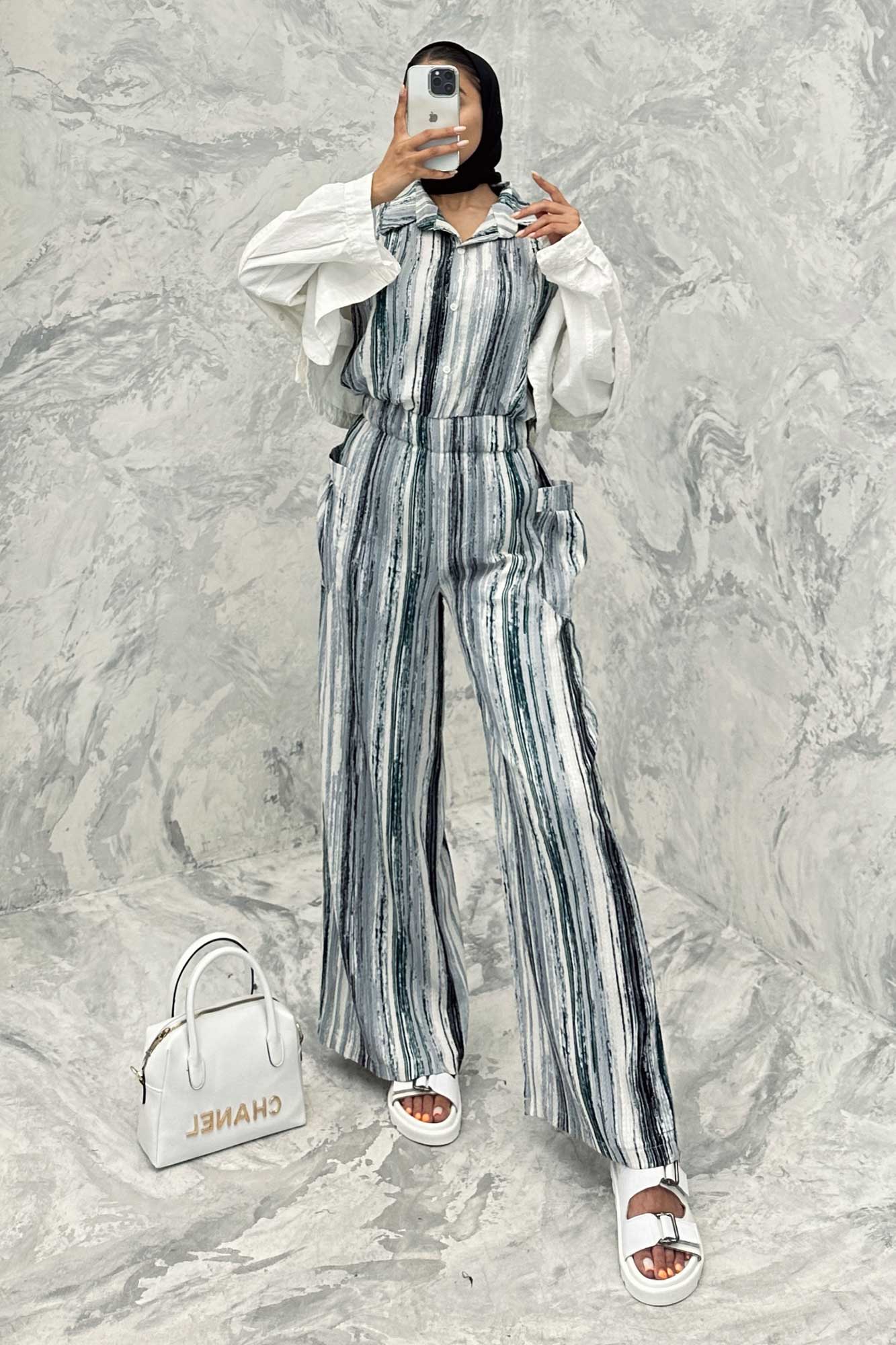 اورال کمرکش دکمه ای کراش چاپی