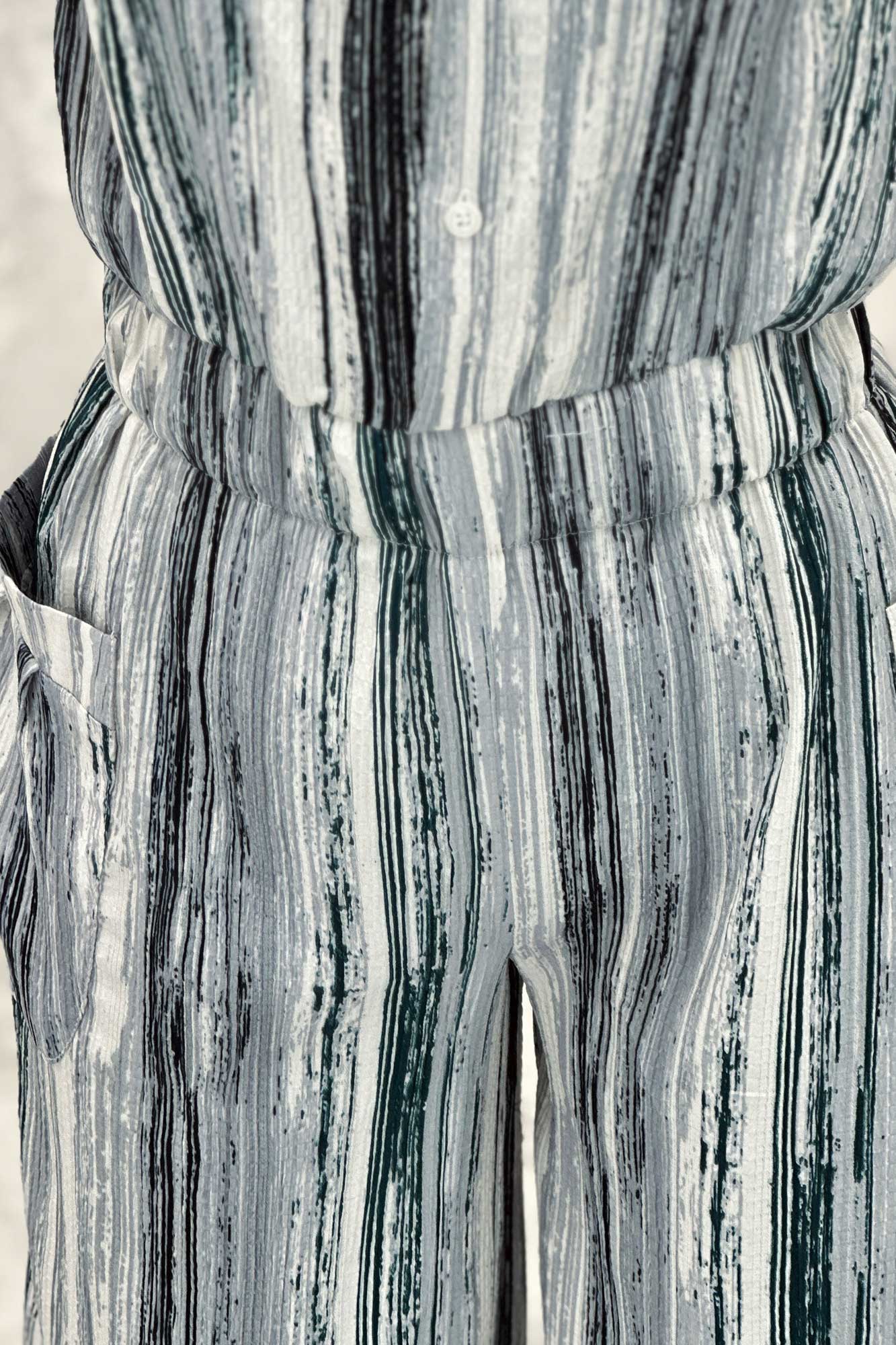 اورال کمرکش دکمه ای کراش چاپی