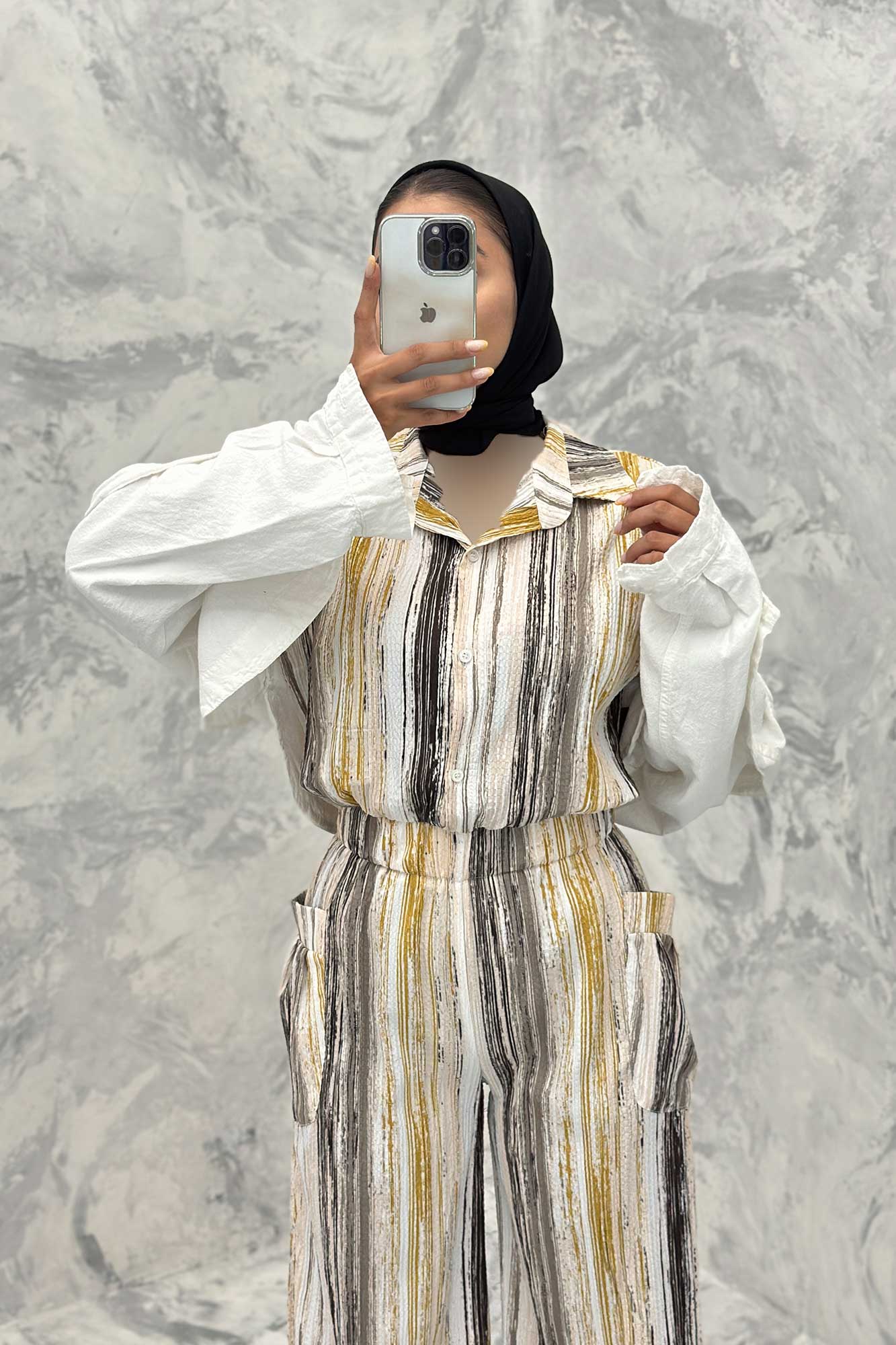 اورال کمرکش دکمه ای کراش چاپی