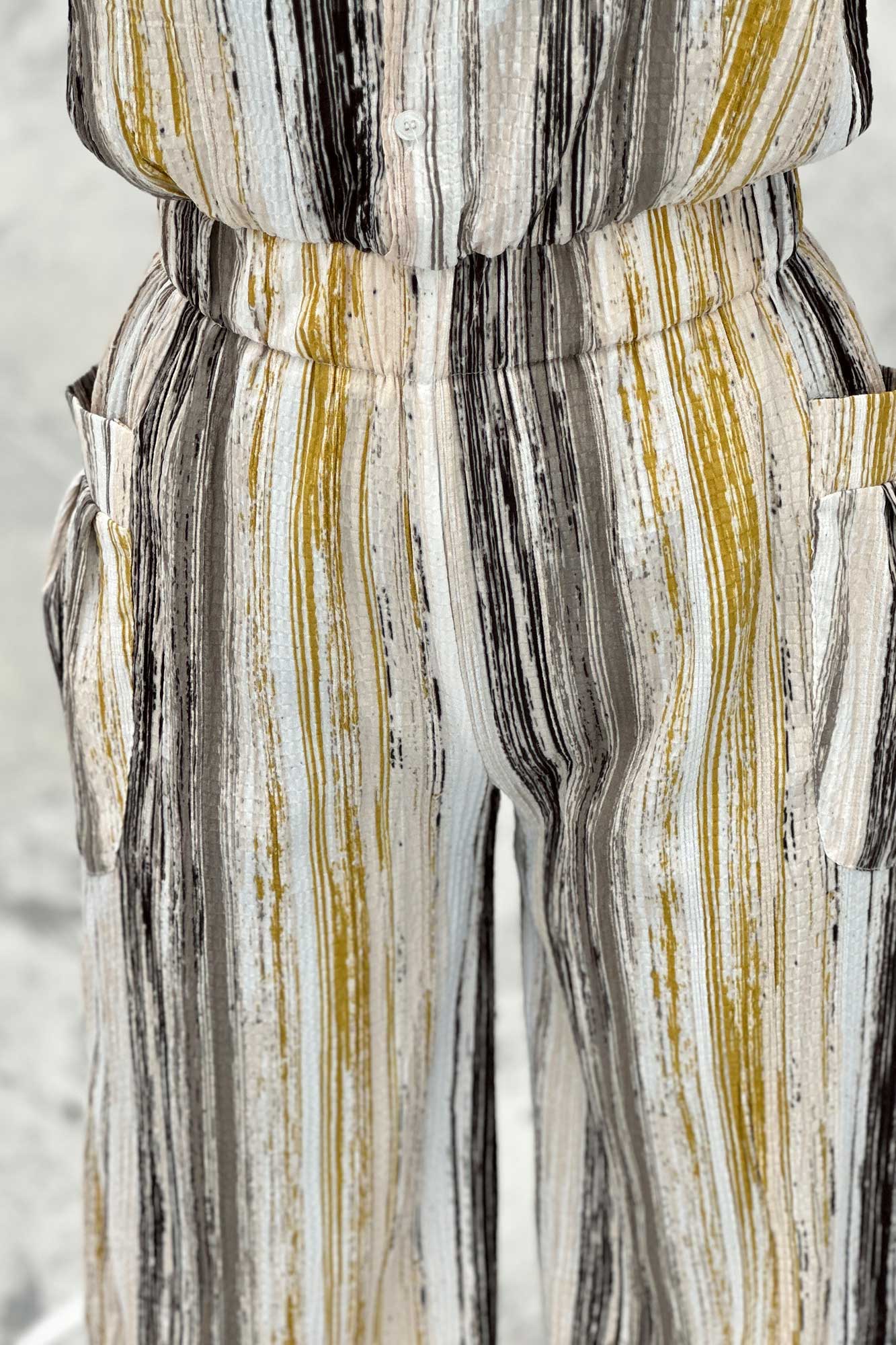 اورال کمرکش دکمه ای کراش چاپی