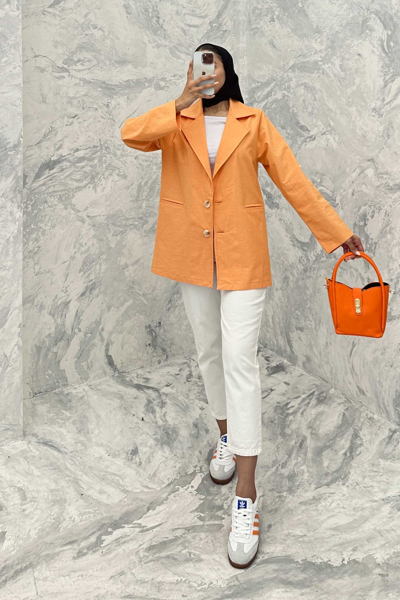 مانتو کتی دو دکمه لینن مهیلا