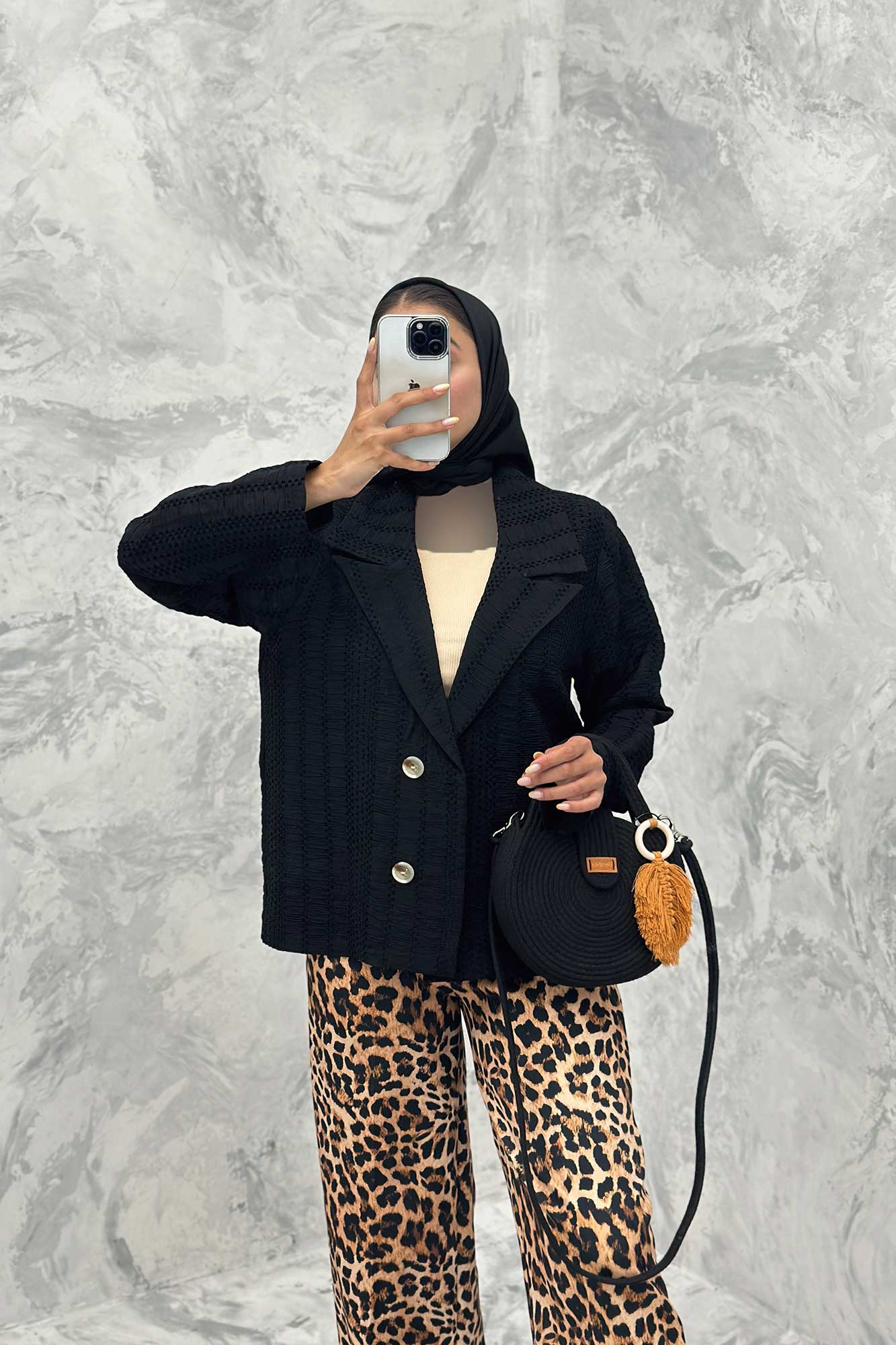 مانتو کتی چهار دکمه کوک دوزی