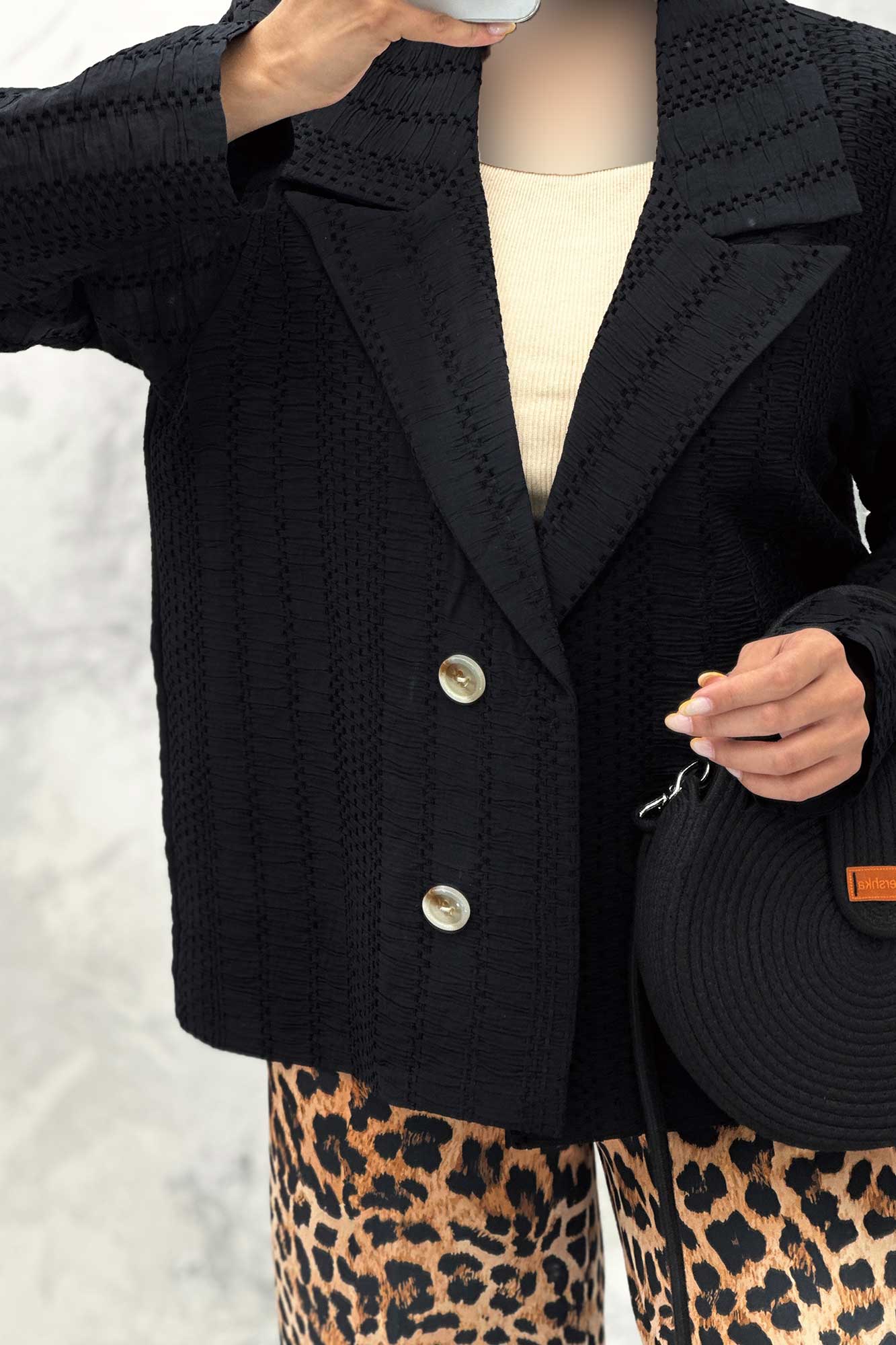 مانتو کتی چهار دکمه کوک دوزی