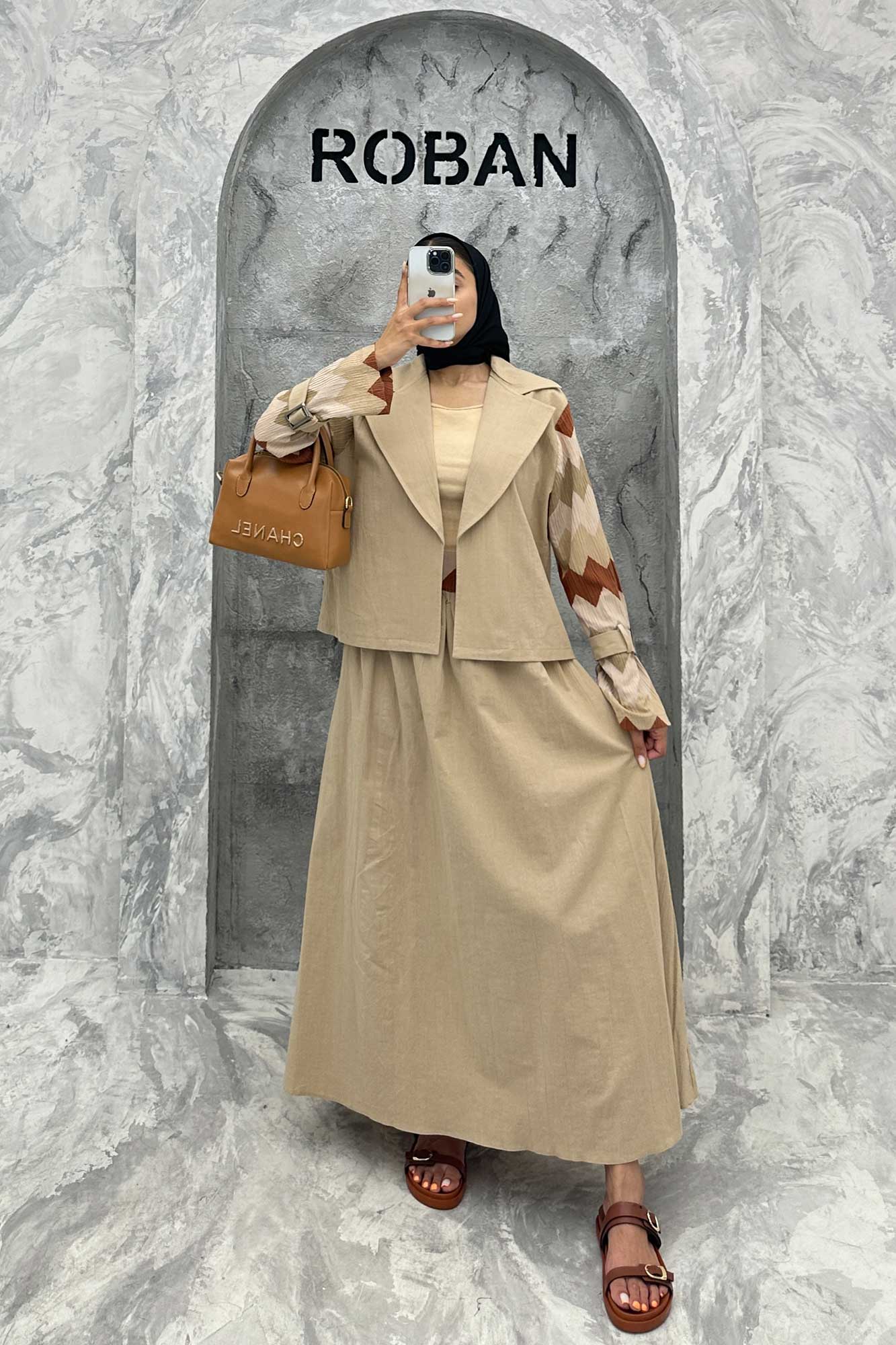 ست ترکیبی آستین هفت و هشت تیتانیک سیلویا