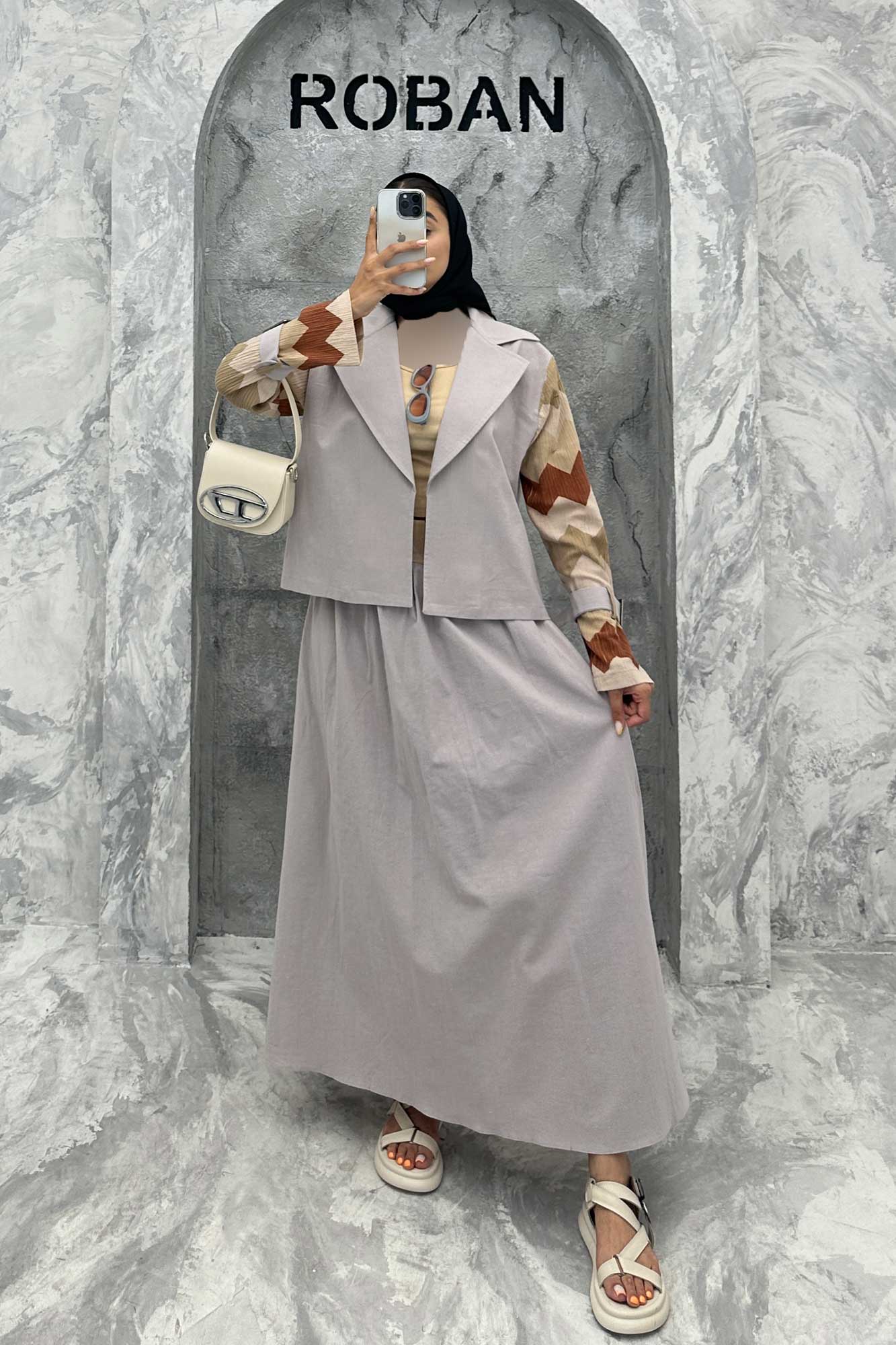 ست ترکیبی آستین هفت و هشت تیتانیک سیلویا