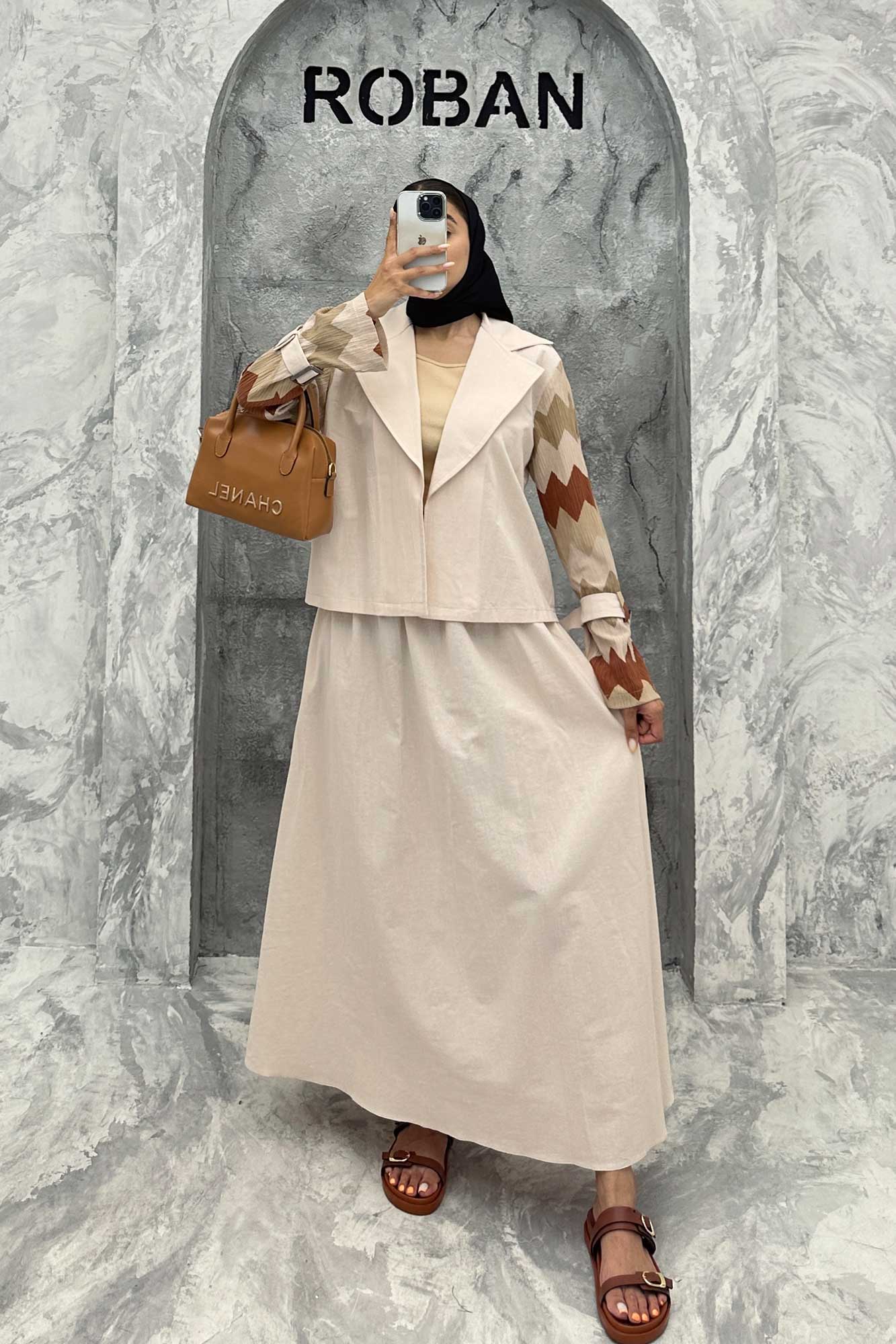 ست ترکیبی آستین هفت و هشت تیتانیک سیلویا