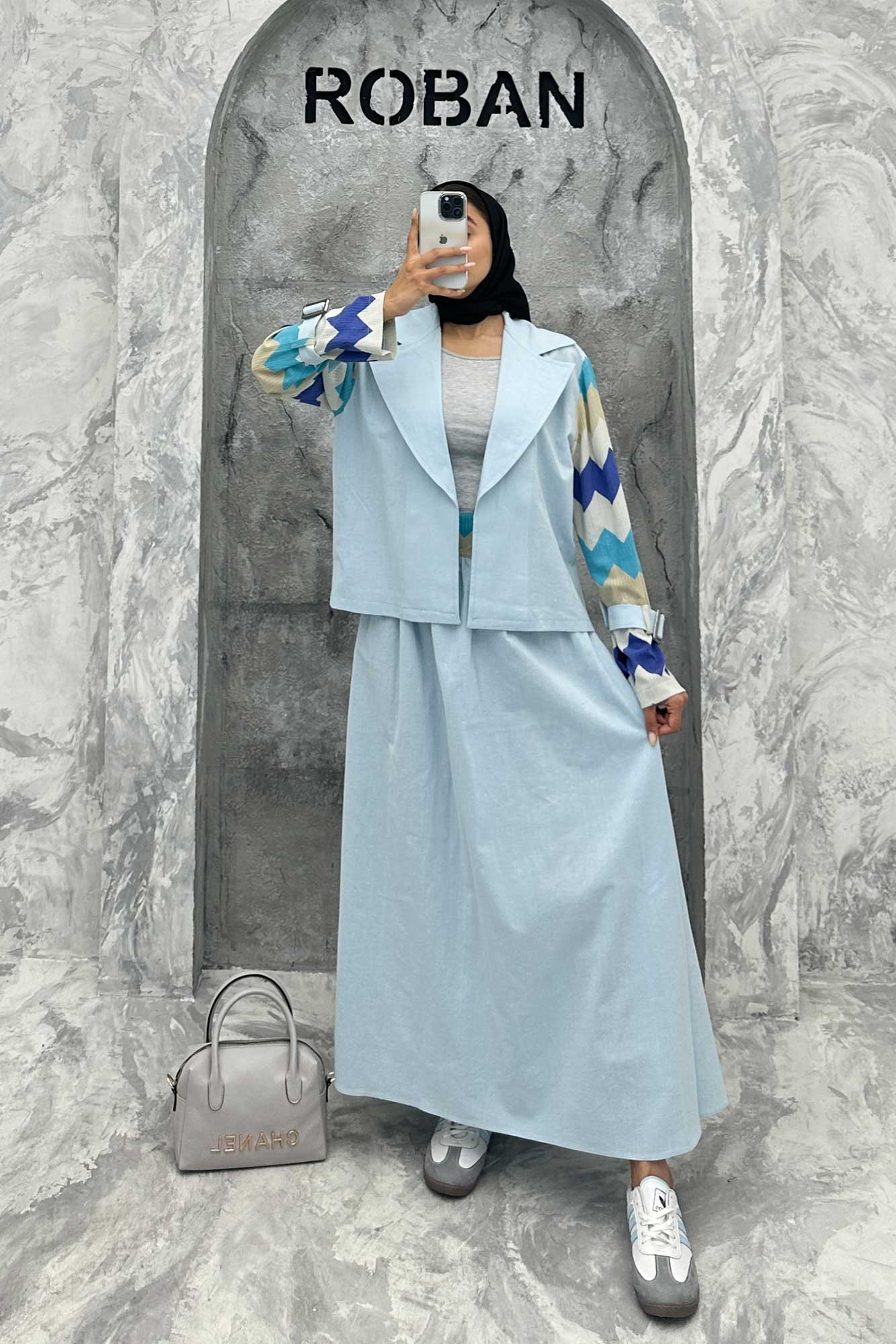 ست ترکیبی آستین هفت و هشت تیتانیک سیلویا