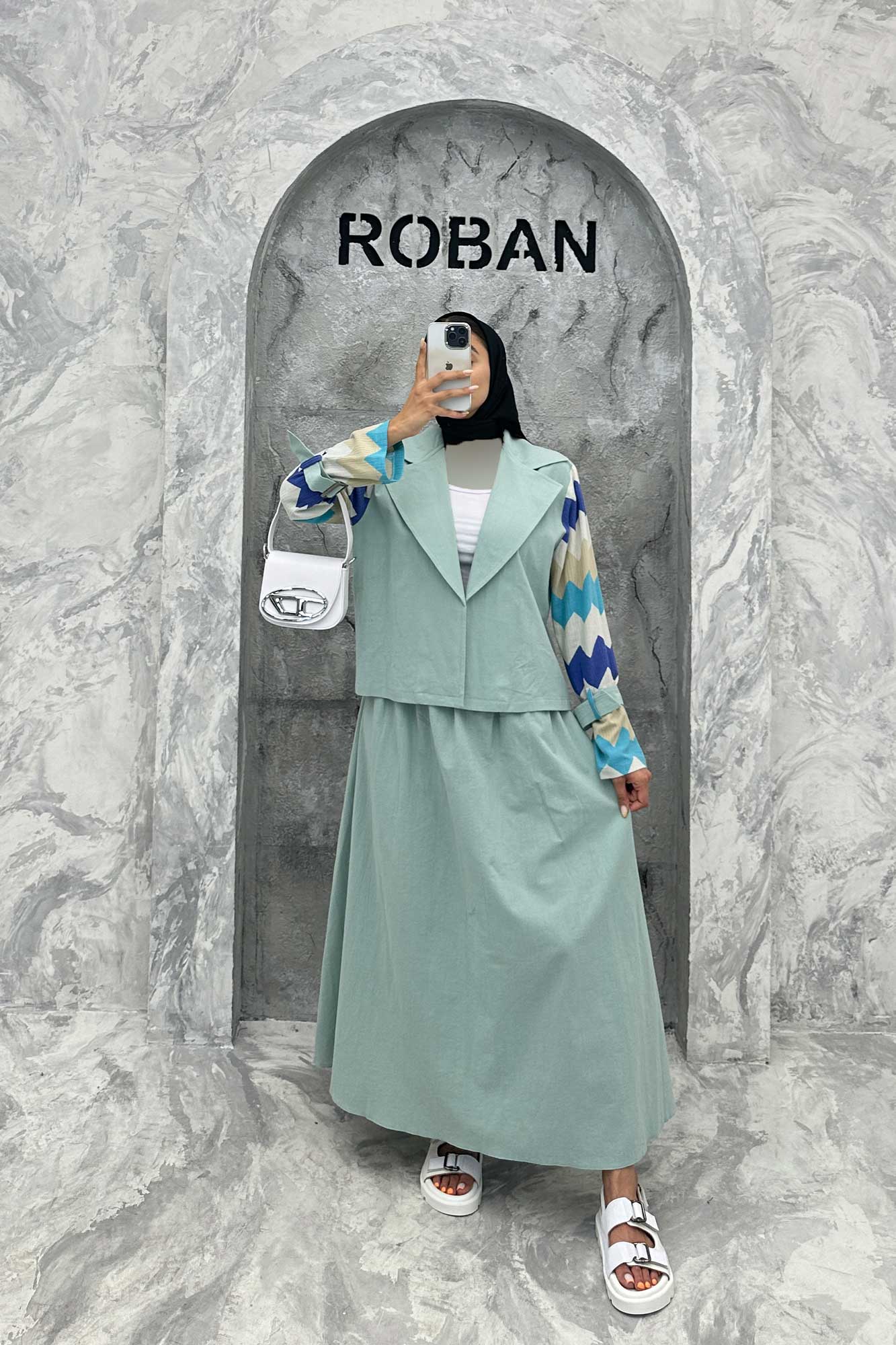 ست ترکیبی آستین هفت و هشت تیتانیک سیلویا