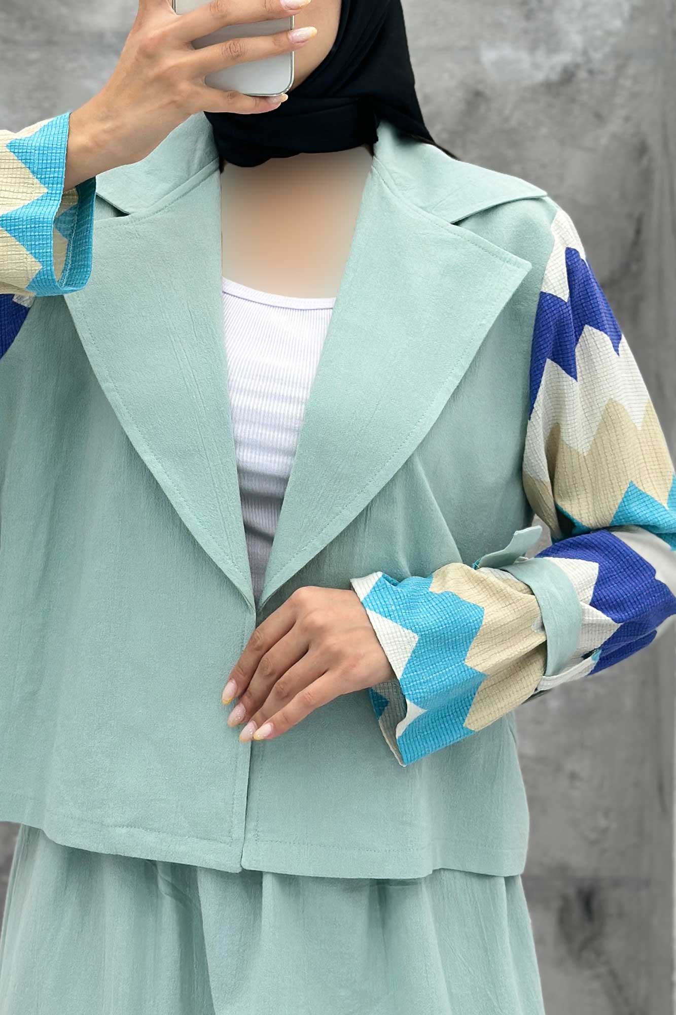 ست ترکیبی آستین هفت و هشت تیتانیک سیلویا