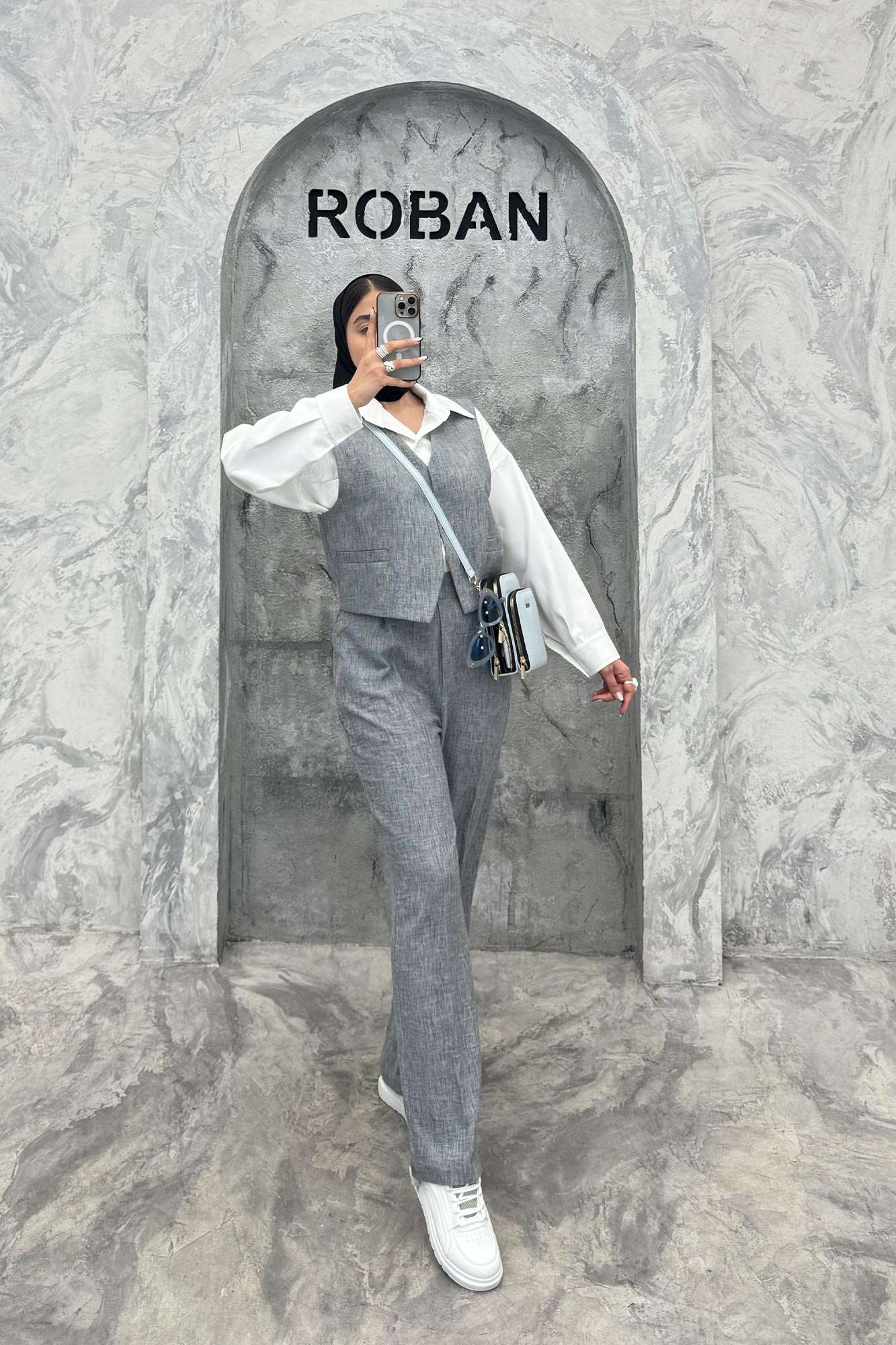 ست جلیقه و شلوار شانتون جیب فیلتو