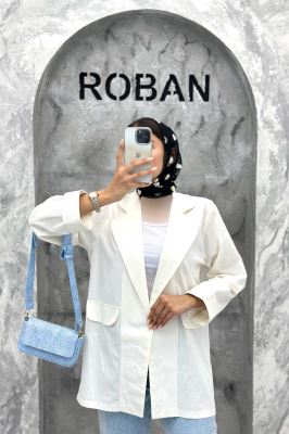 مانتو یقه ب ب لینن نچرال