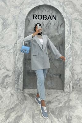 مانتو یقه ب ب لینن نچرال