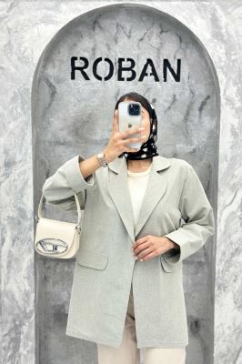 مانتو یقه ب ب لینن نچرال