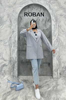 مانتو یقه ب ب لینن کتان